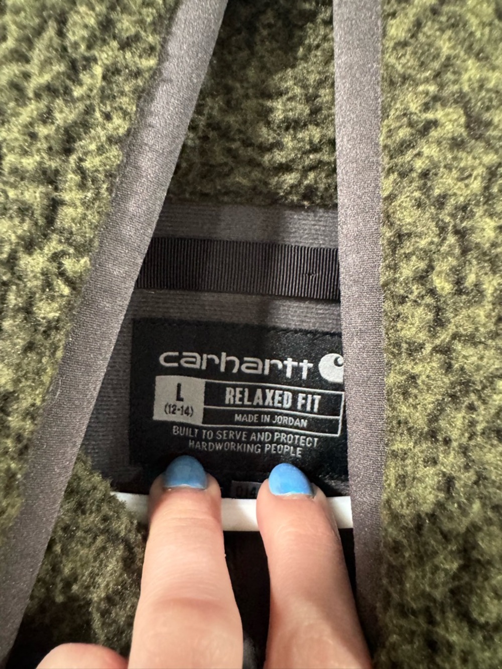Carhartt Women’s Sherpa Sweatshirt - Picture 3 of 4